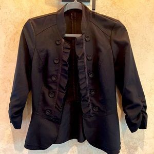 Black stylish casual blazer